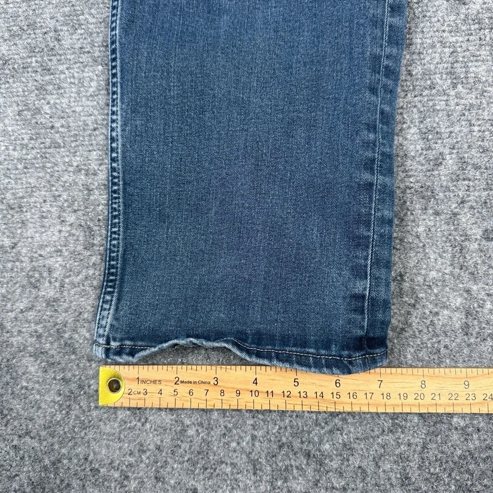 Banana Republic Men's Jeans Slim Fit Size 36x34 Blue Denim Pants FLAW
